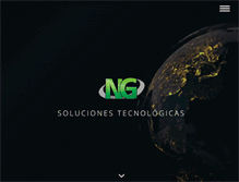 Tablet Screenshot of ngsoluciones.com